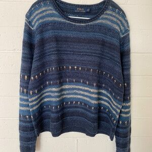 Polo Ralph Lauren Crew Neck Long Sleeve Sweater M NWT